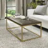 Bentley Designs Athena Fumed Oak Coffee Table