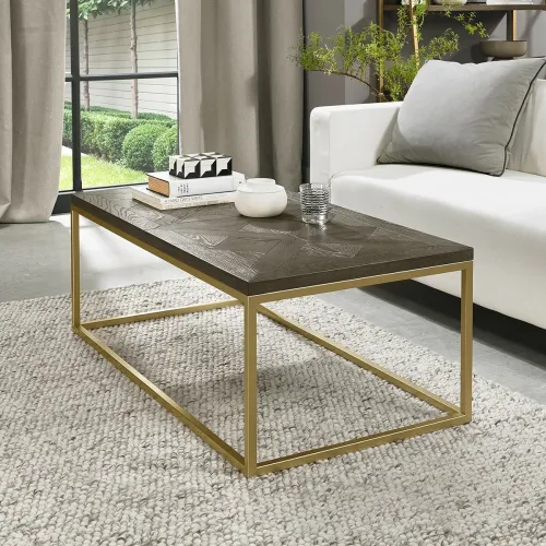Bentley Designs Athena Fumed Oak Coffee Table